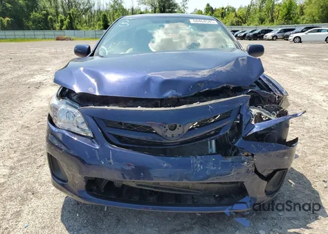 2011 Toyota Corolla Base from USA, damaged, VIN 2T1BU4EE2BC573578